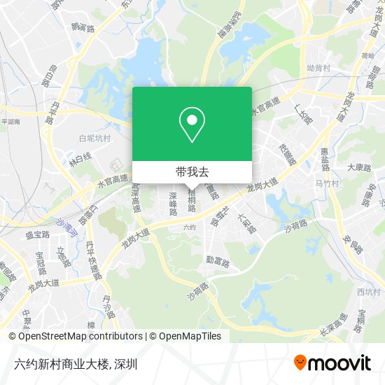 六约新村商业大楼地图