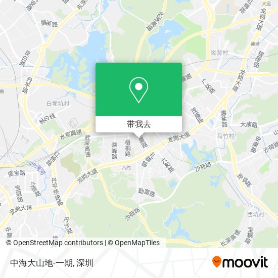 中海大山地-一期地图