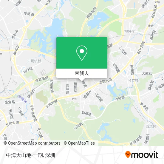 中海大山地-一期地图