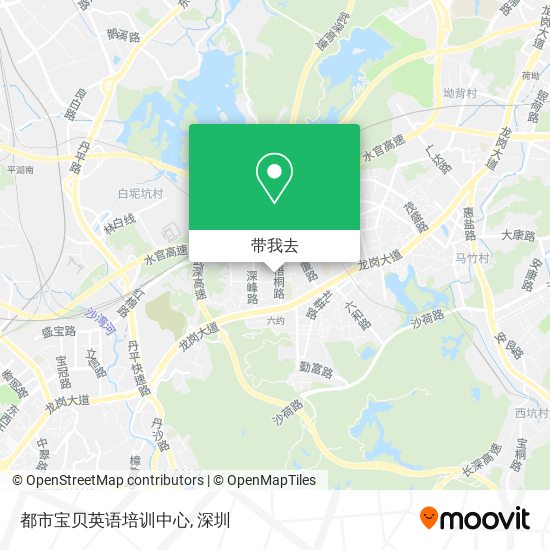 都市宝贝英语培训中心地图