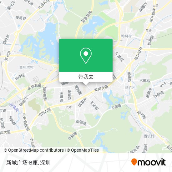 新城广场-B座地图