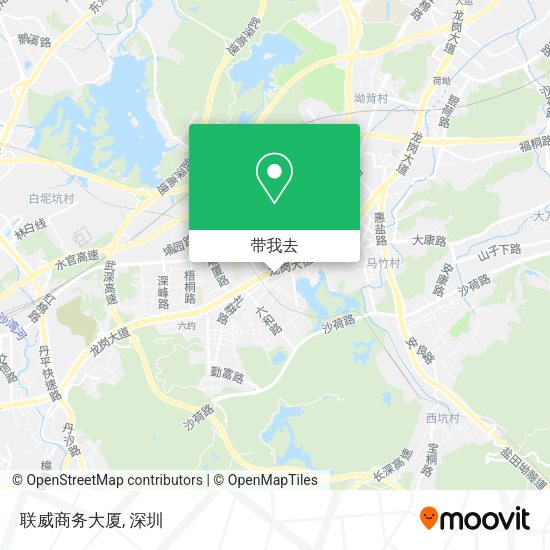 联威商务大厦地图
