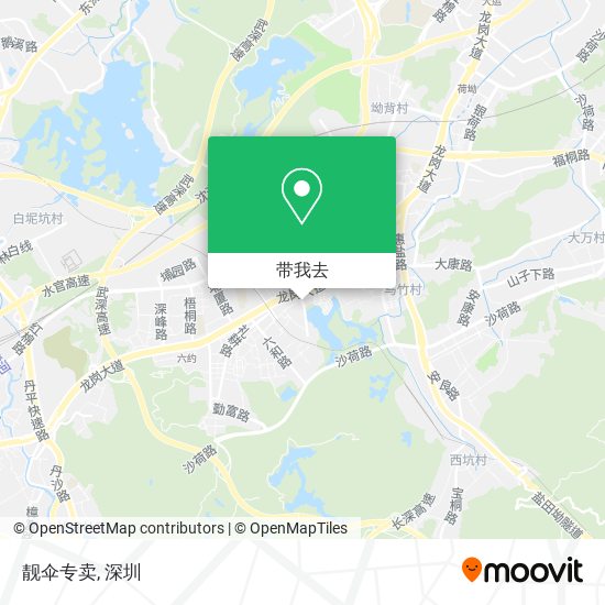 靓伞专卖地图