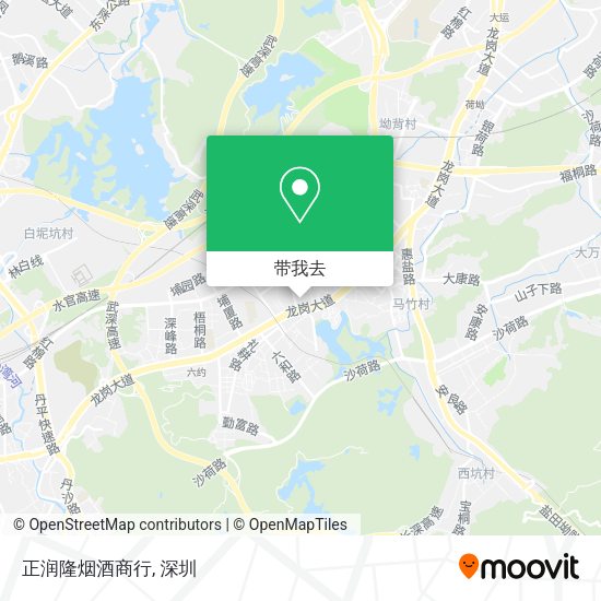 正润隆烟酒商行地图