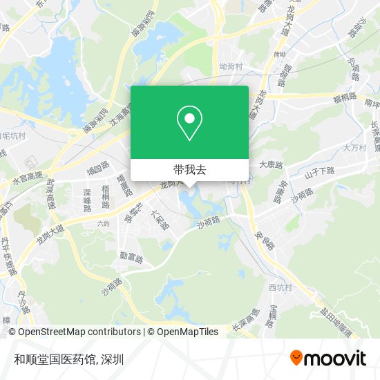 和顺堂国医药馆地图
