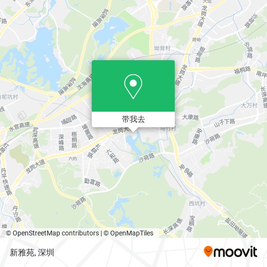 新雅苑地图