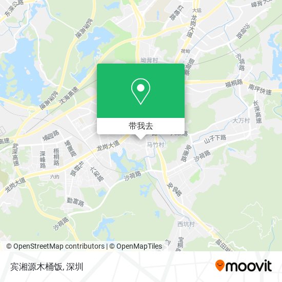 宾湘源木桶饭地图