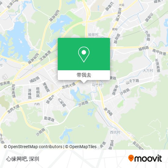 心缘网吧地图