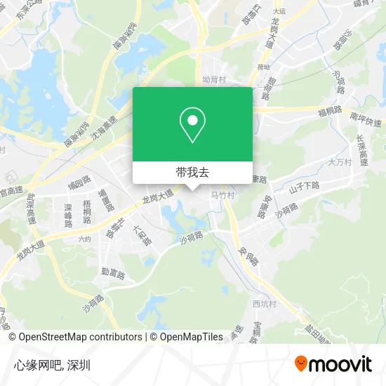 心缘网吧地图