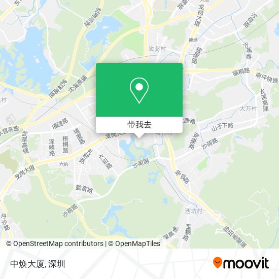 中焕大厦地图