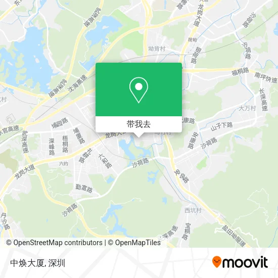 中焕大厦地图