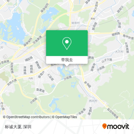 标诚大厦地图