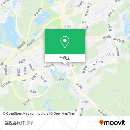 福悦鑫旅馆地图