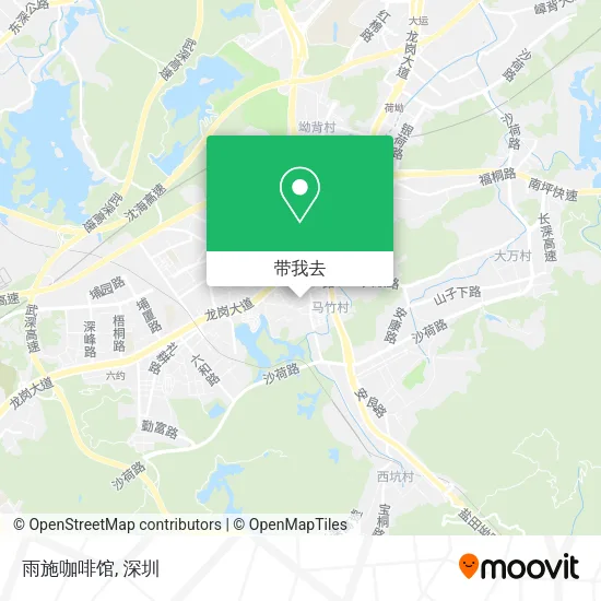 雨施咖啡馆地图