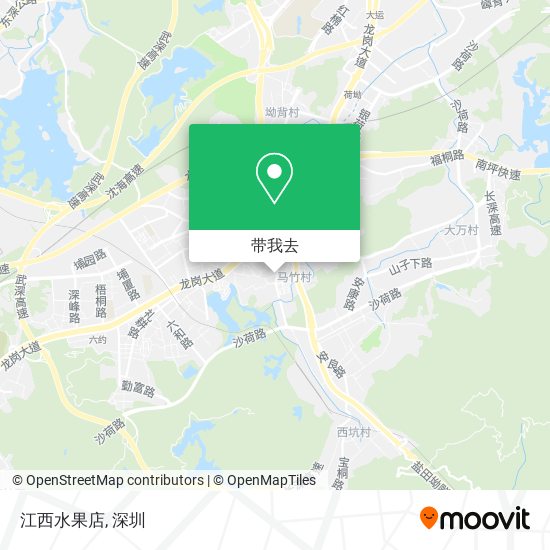 江西水果店地图