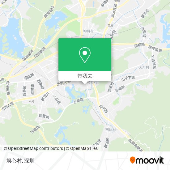 坝心村地图