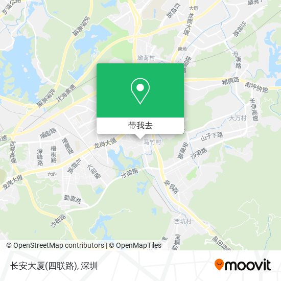 长安大厦(四联路)地图