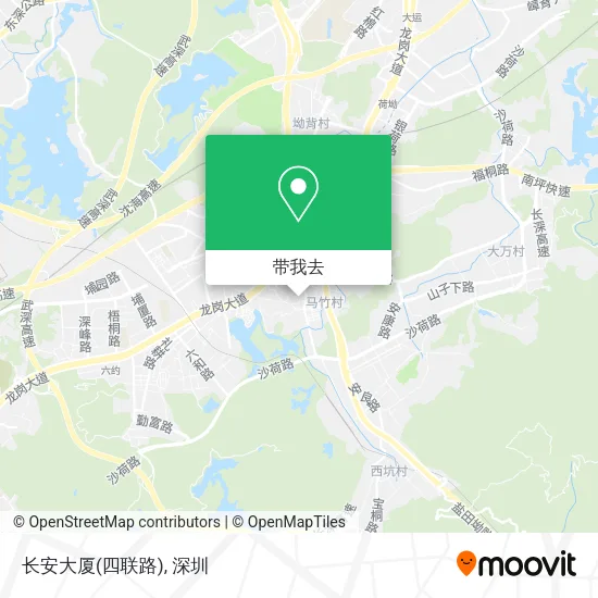 长安大厦(四联路)地图