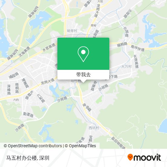 马五村办公楼地图