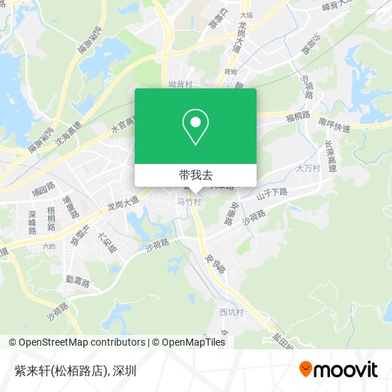 紫来轩(松栢路店)地图