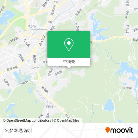 宏梦网吧地图
