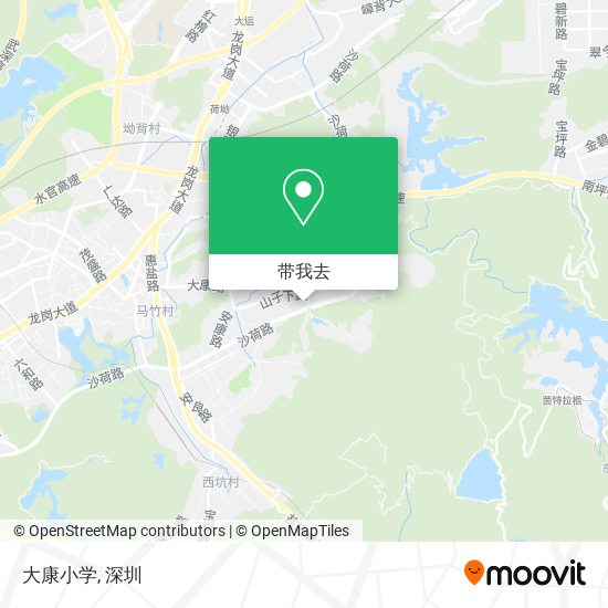 大康小学地图