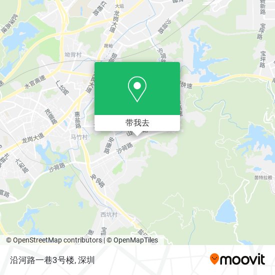 沿河路一巷3号楼地图