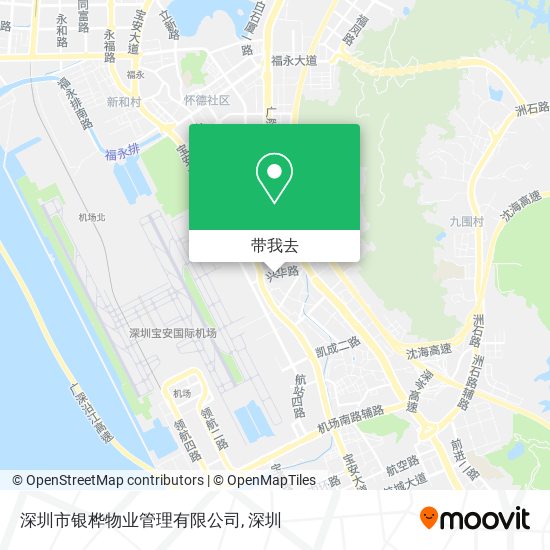 深圳市银桦物业管理有限公司地图