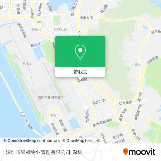 深圳市银桦物业管理有限公司地图