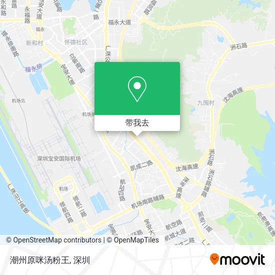 潮州原咪汤粉王地图