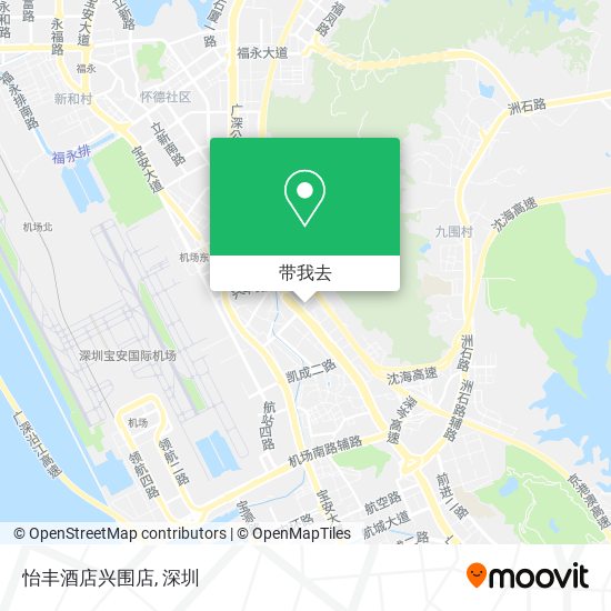 怡丰酒店兴围店地图