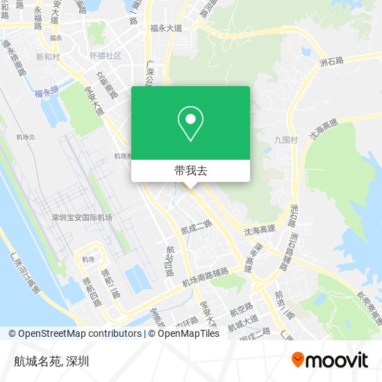 航城名苑地图