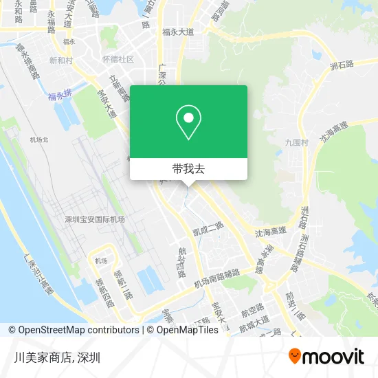 川美家商店地图
