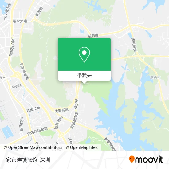 家家连锁旅馆地图