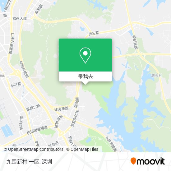 九围新村-一区地图