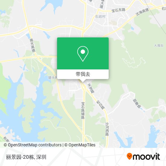 丽景园-20栋地图