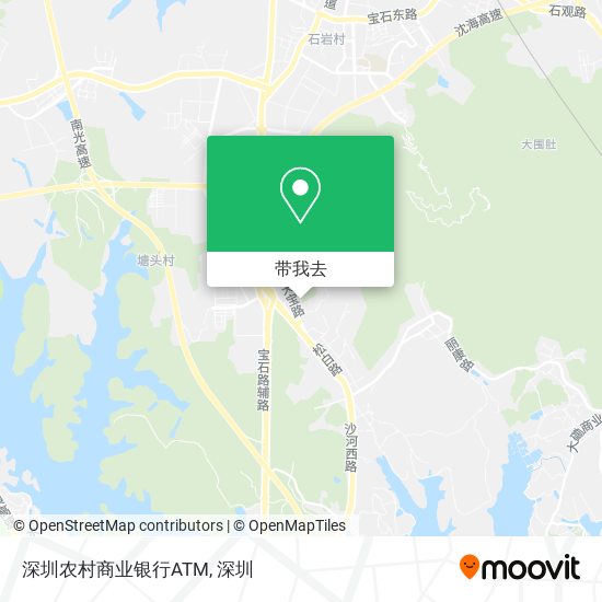 深圳农村商业银行ATM地图