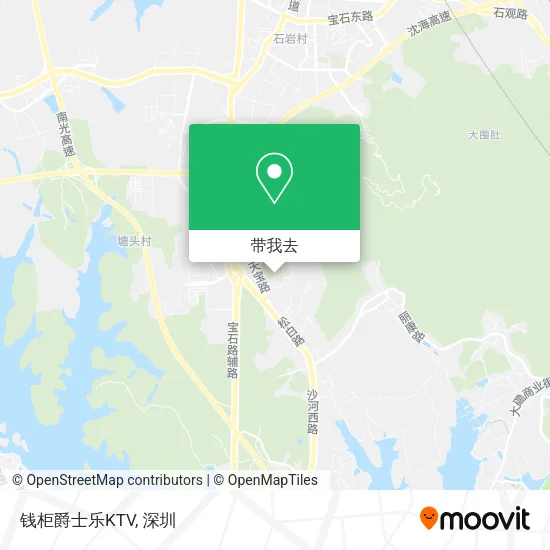 钱柜爵士乐KTV地图