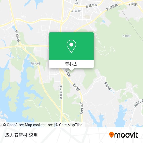 应人石新村地图