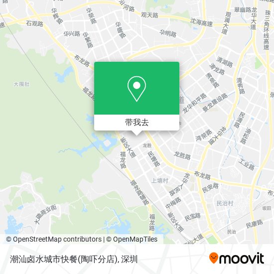潮汕卤水城市快餐(陶吓分店)地图