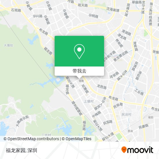 福龙家园地图