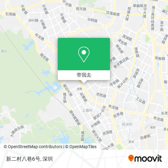 新二村八巷6号地图