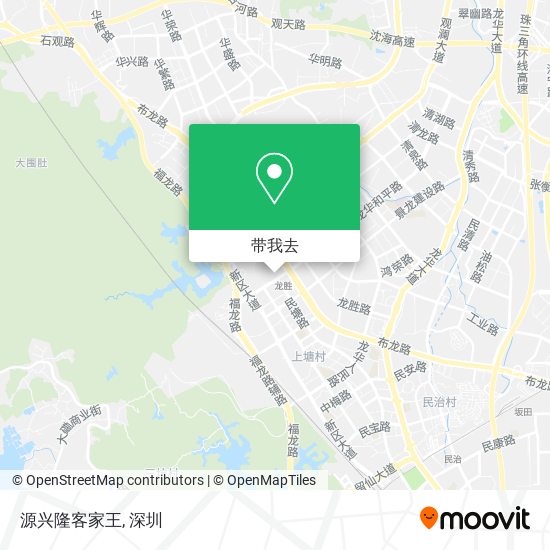 源兴隆客家王地图