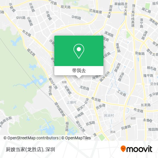 厨嫂当家(龙胜店)地图