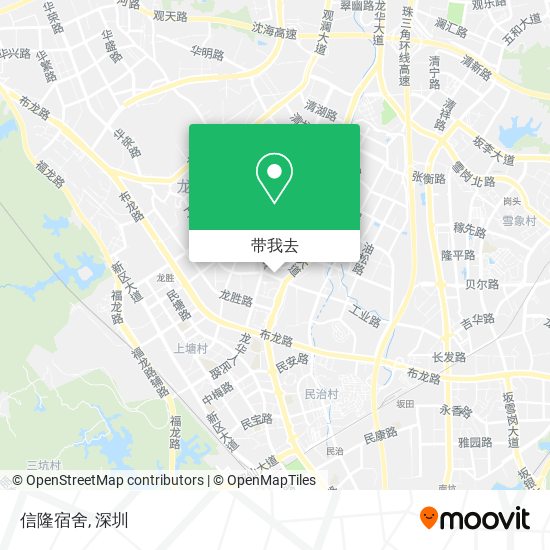 信隆宿舍地图
