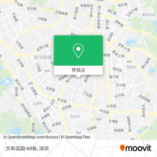共和花园-60栋地图