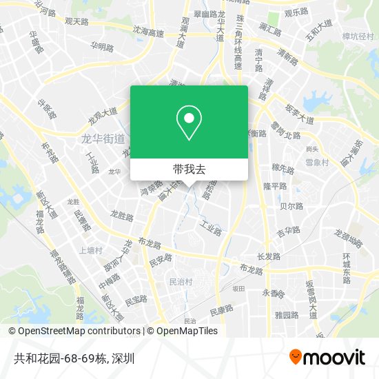 共和花园-68-69栋地图