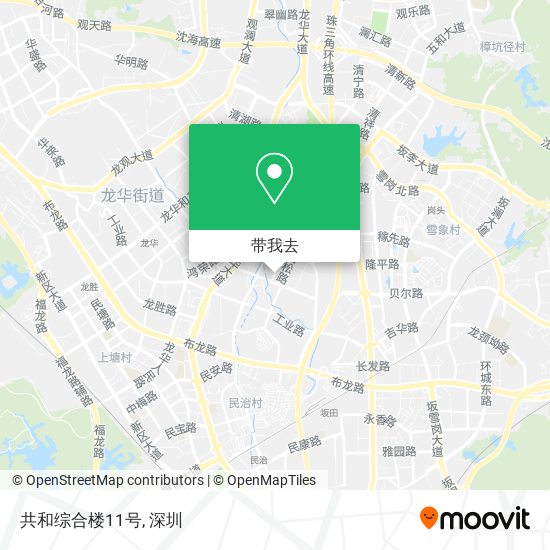 共和综合楼11号地图