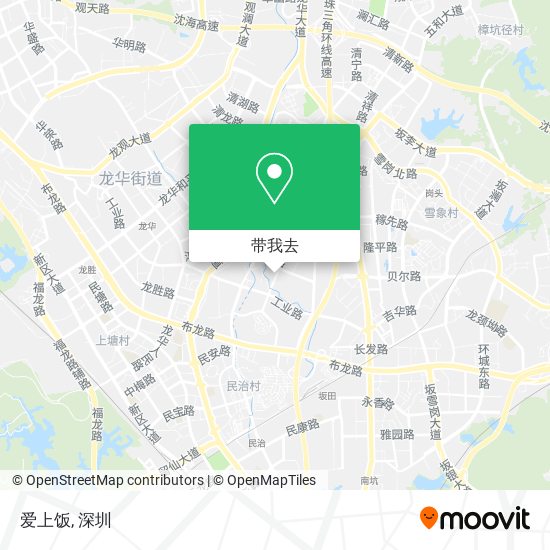 爱上饭地图