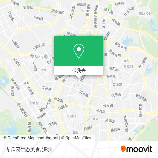 冬瓜园生态美食地图